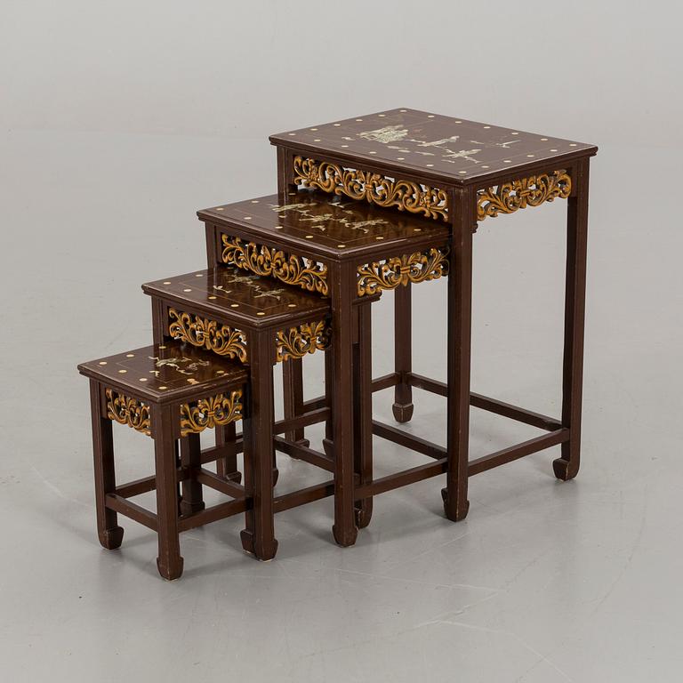 A Chinese nestor table, later part of the 20th century.