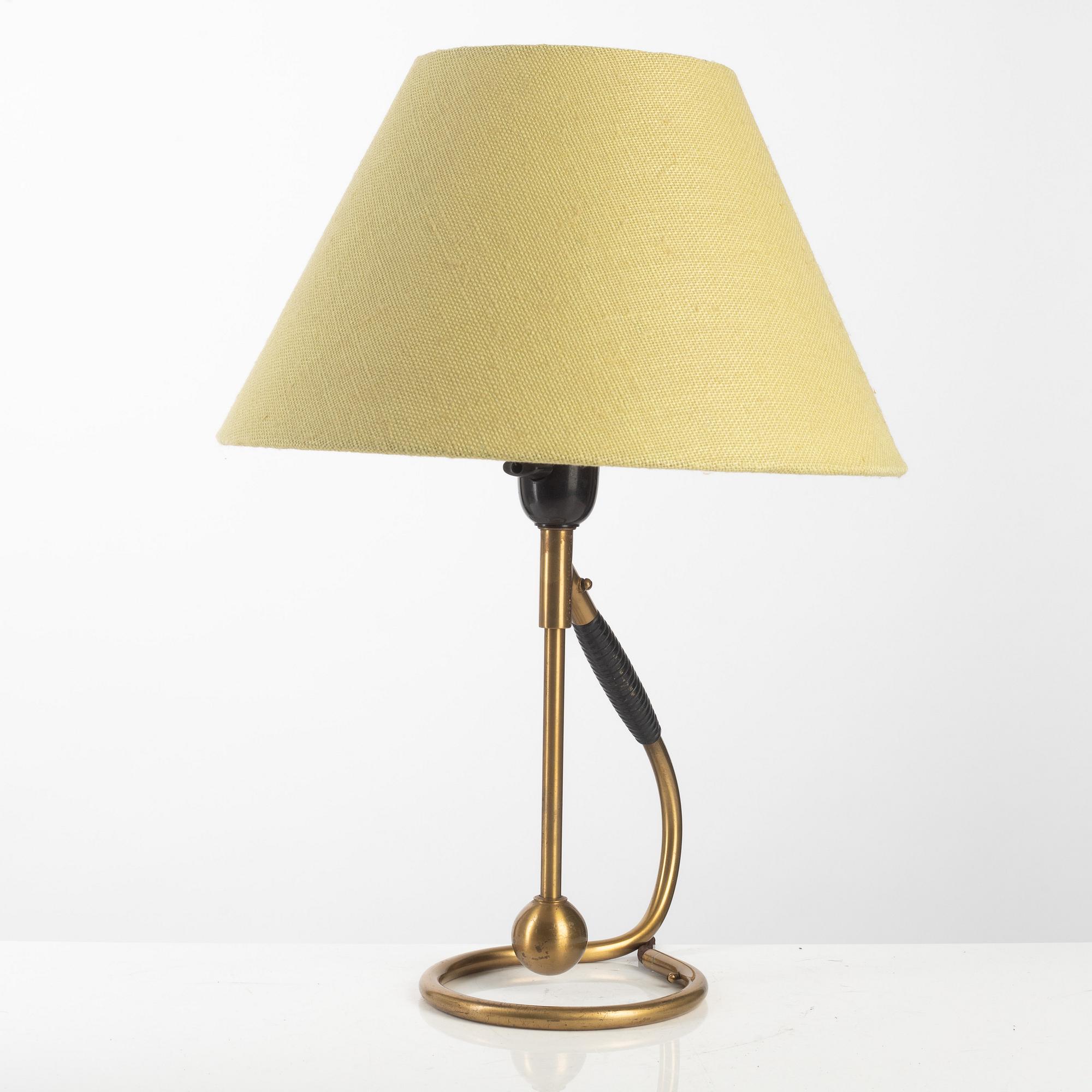 Kaare Klint, table/wall lamp, Bergboms, Malmö, mid-20th century.