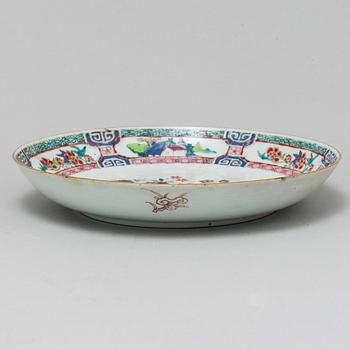 SKÅLFAT, kompaniporslin. Qingdynastin, 1700-tal.