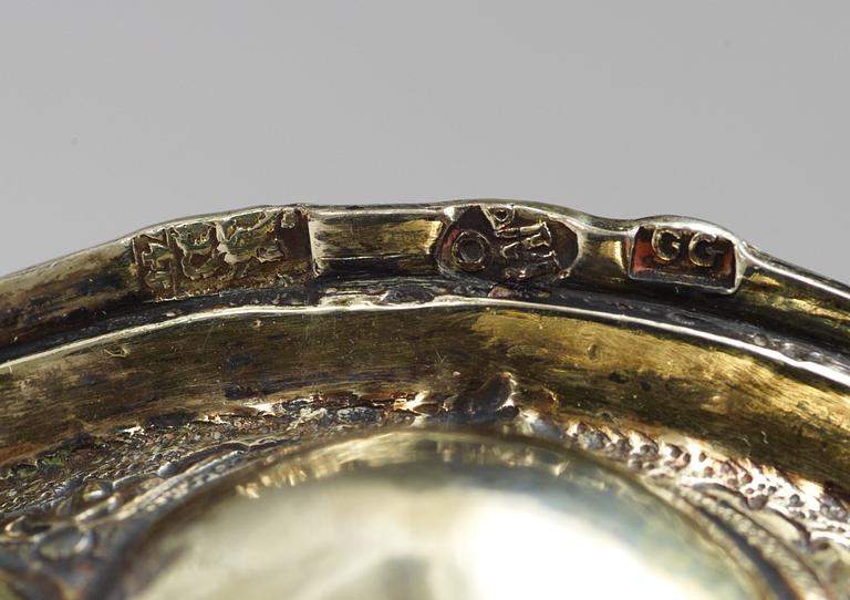 POKAL med lock, icke identifierad mästare Moskva 1745.