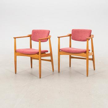 Arne Wahl Iversen armchairs a pair "Kosack" for IKEA 1960s/70s.