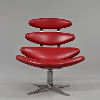 FÅTÖLJ, "Corona", Poul M. Volther, Erik Jørgensen, Møbelfabrik, Danmark, 2000.