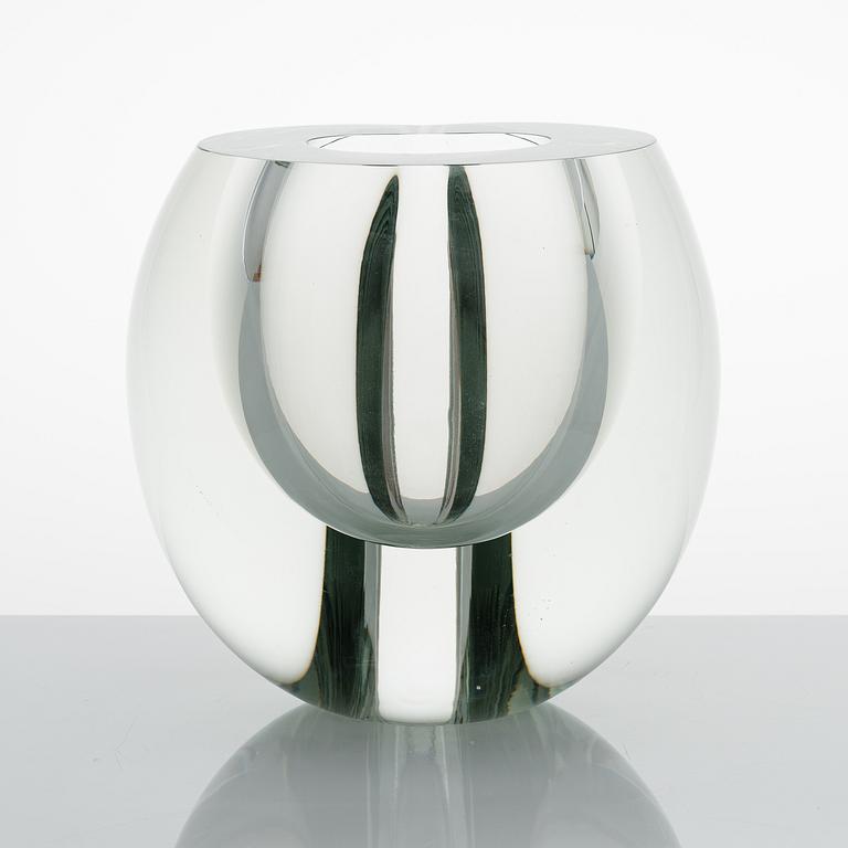 TIMO SARPANEVA, a 'Claritas' glass sculpture signed Timo Sarpaneva Iittala 1991.