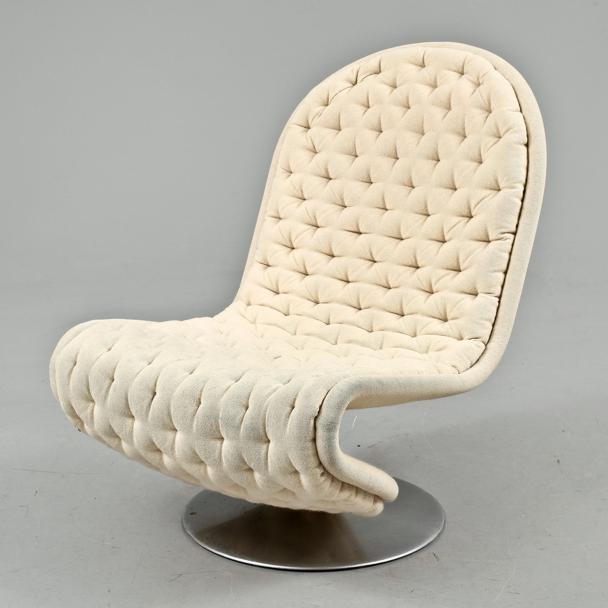 FÅTÖLJ, "E6101", Verner Panton, Fritz Hansen, Danmark, 1970/1980-tal.