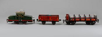 TÅGSET, 3 delar, Märklin, Tyskland, 1900-tal.