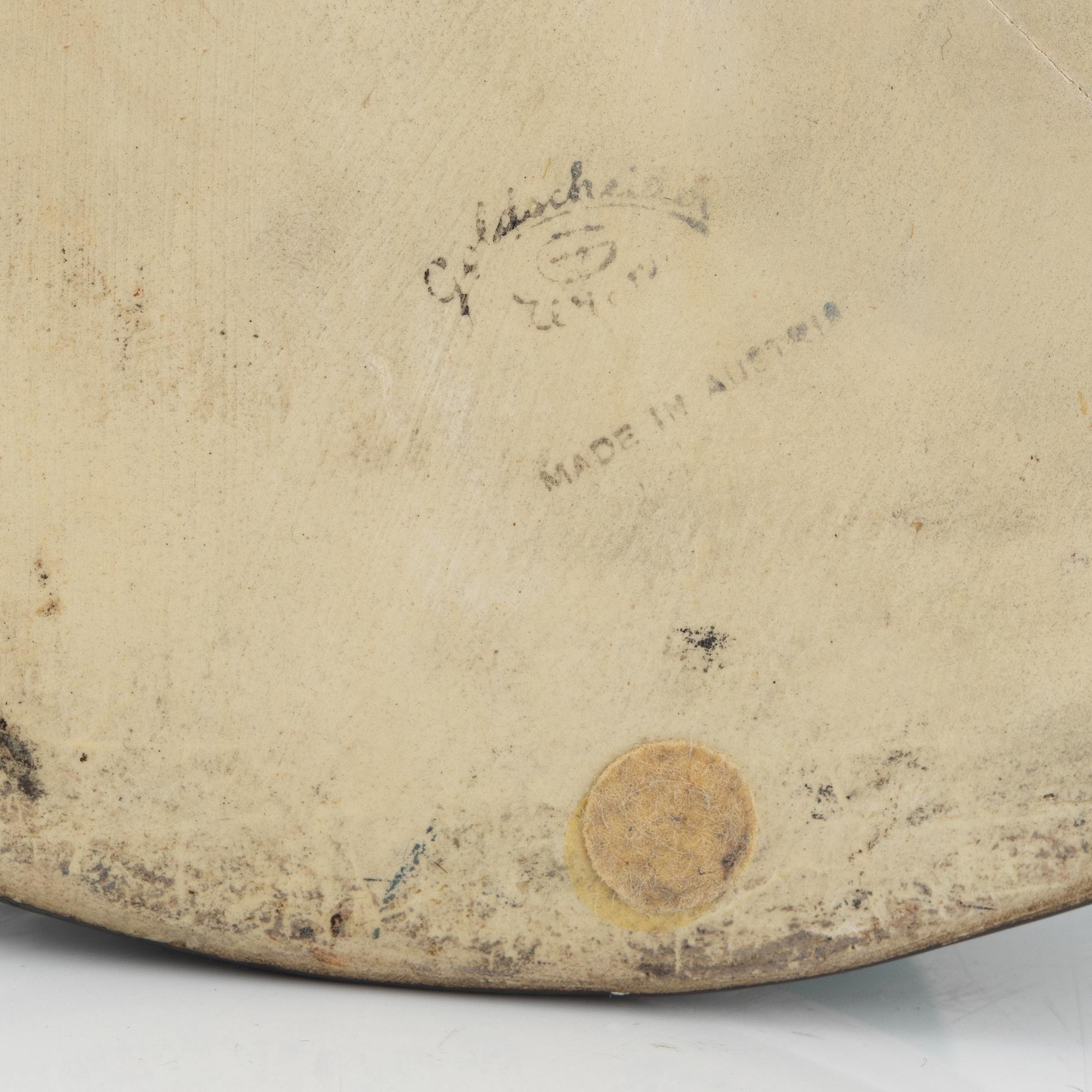 Kurt Goeble, an earthenware figurine, Goldscheider, Austria, 1930's/40's.