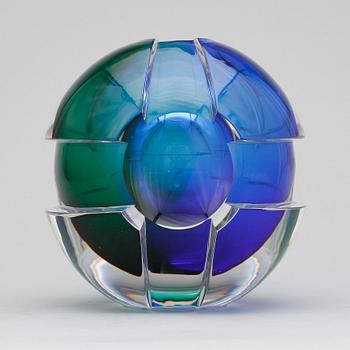 VAS, glas, Erika Lagerbielke, Orrefors Studio, 1998, signerad och numrerad.