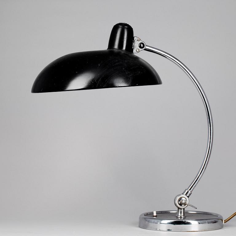 SKRIVBORDSLAMPA "6631", Christian Dell, Gebr. Kaiser & Co, Tyskland, formgiven 1936.