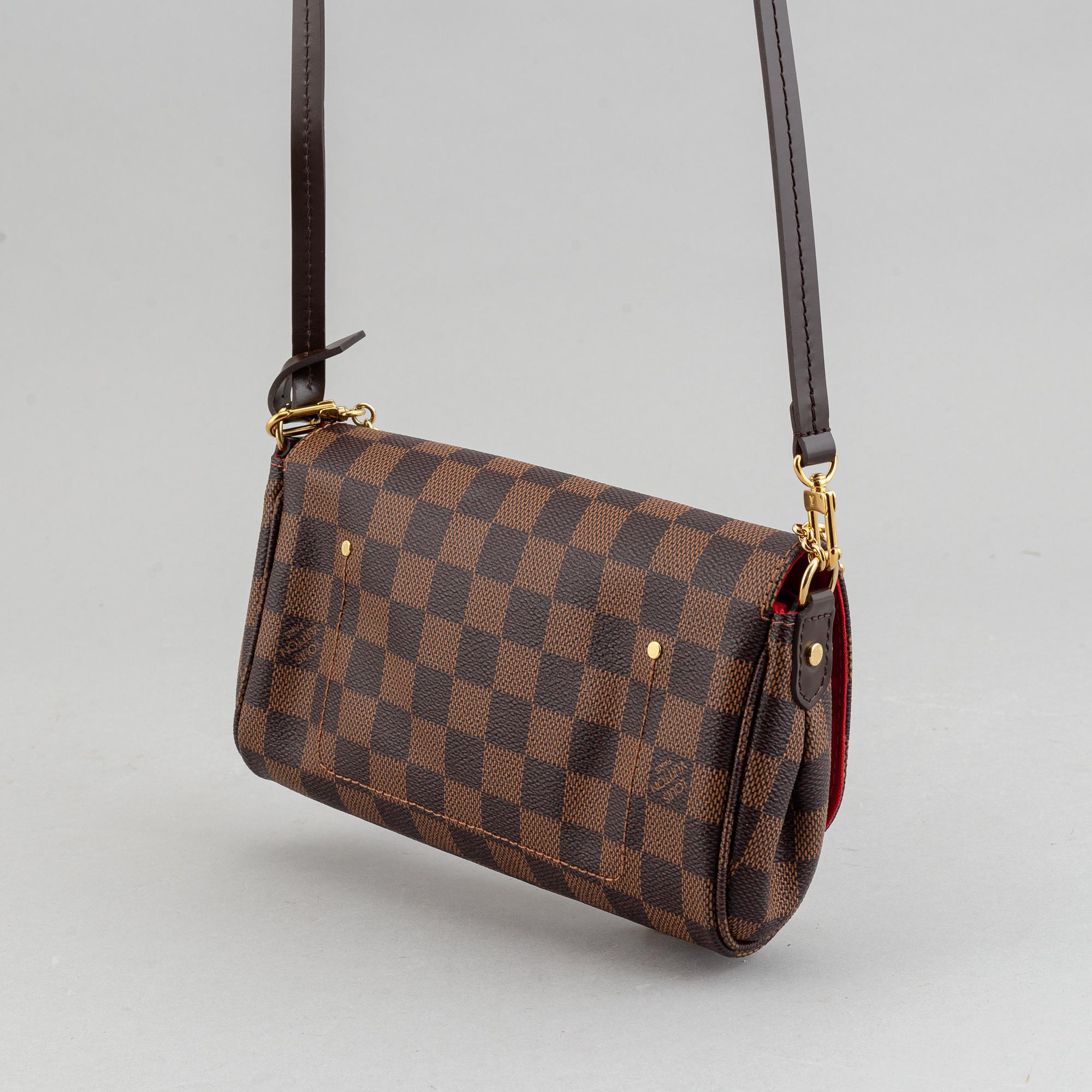 Louis Vuitton, a Damier Ebene handbag, 2015.