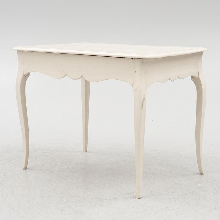A Rococo table, second half of the 18th century.