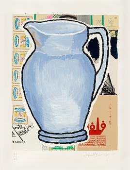 344. Donald Baechler, "Blue pitcher", ur: "Some of my subjects".