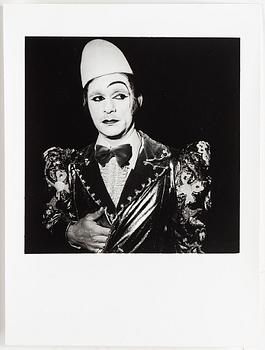 HANS GEDDA, photograph signed and numbered 1/5.