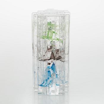 Helena Tynell, lasiveistos, "Metsä", signeerattu Helena Tynell Riihimäen Lasi Oy.