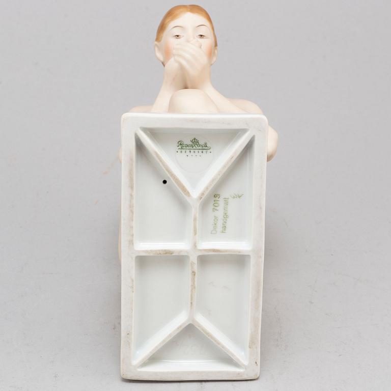 A porcelain figurine, designed by Ernst Wenck for Rosenthal, made in the second quarter of the 20th century.