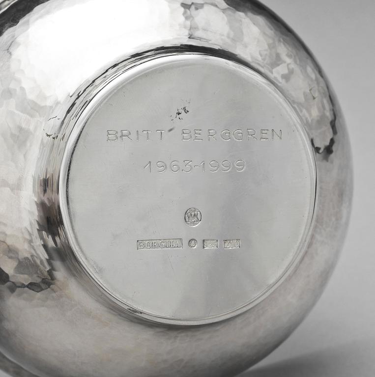 SKÅL, silver, Borgila, 1998, Vikt. 220 g.