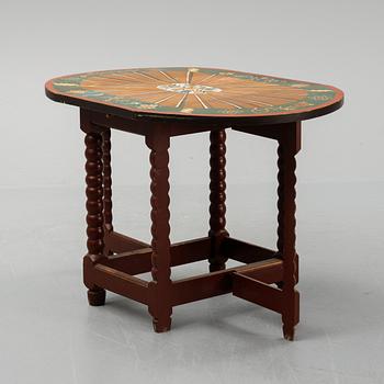 A painted Baroque style gate-leg table, early 20th Century.