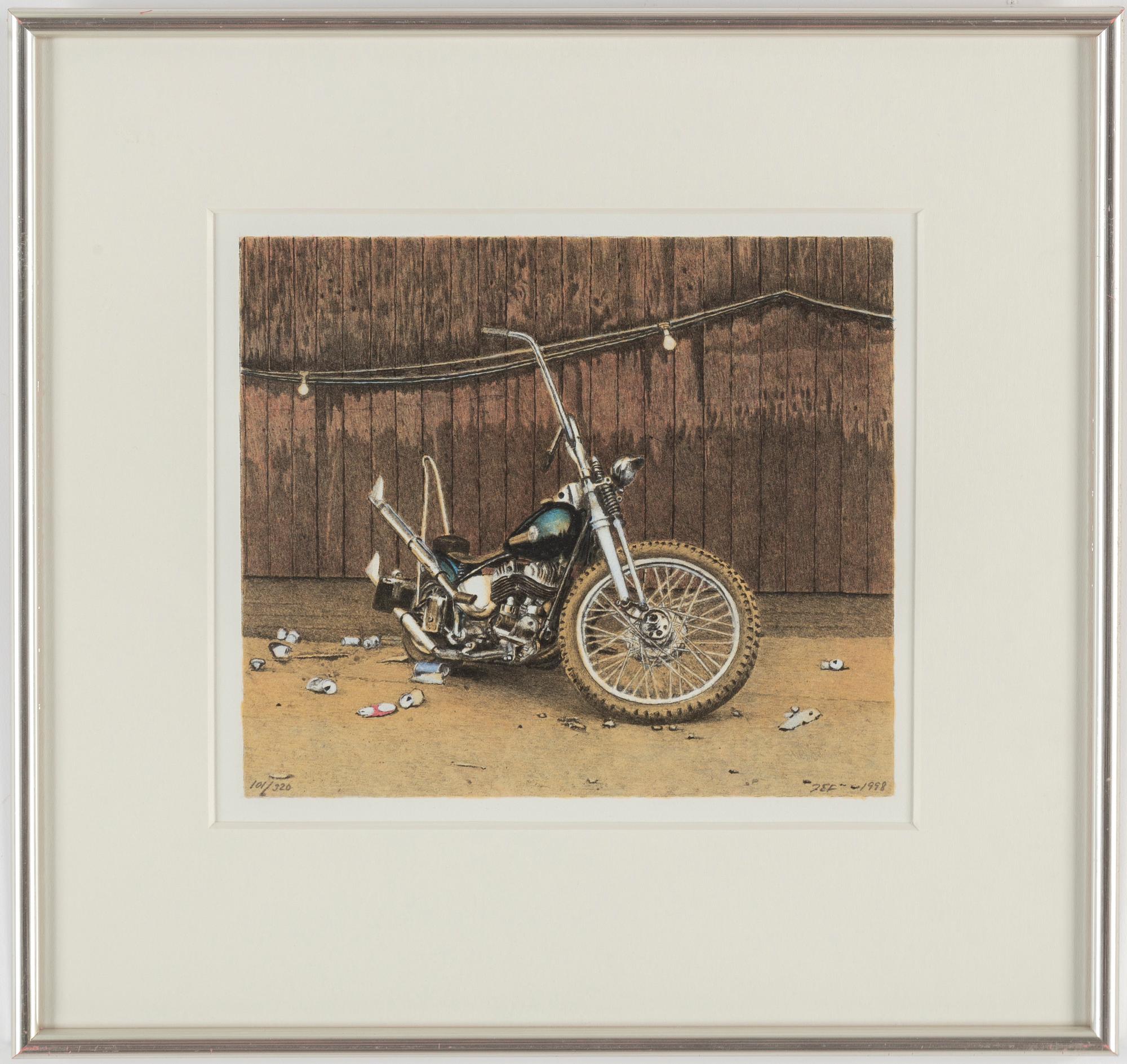 JOHN-E FRANZÉN, lithographs in colour, 2, 1998, signed 101/320, 93/320.