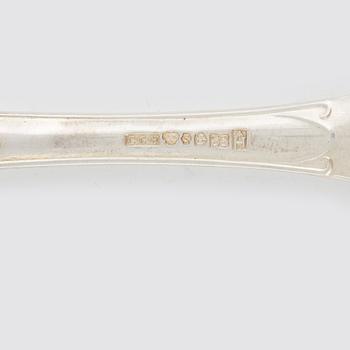 A 46-piece Swedish silver cutlery, model 'Prins Albert', including CG Hallberg, Stockholm 1949.