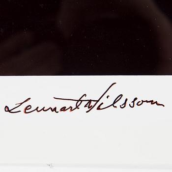 LENNART NILSSON, cibachrome, signed Lennart Nilsson and numbered 3/5. Also signed by  Gillis Häägg on  verso.