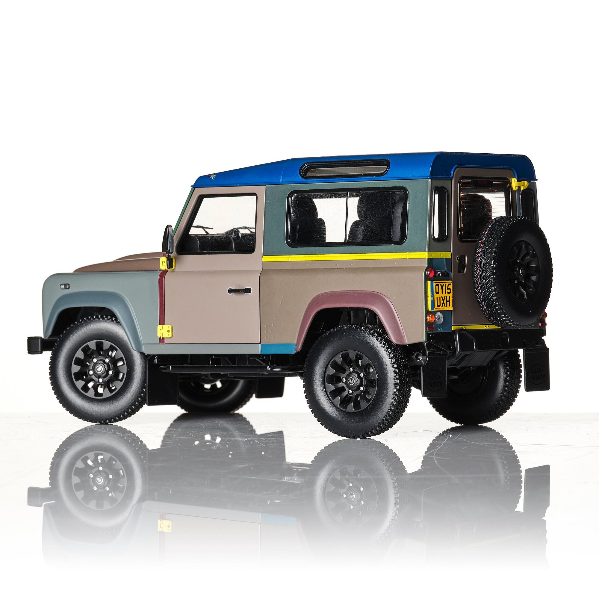 Paul Smith, a model car, Land Rover "Defender 90", Paul Smith Edition, signed by Paul Smith, Almost Real 2015.