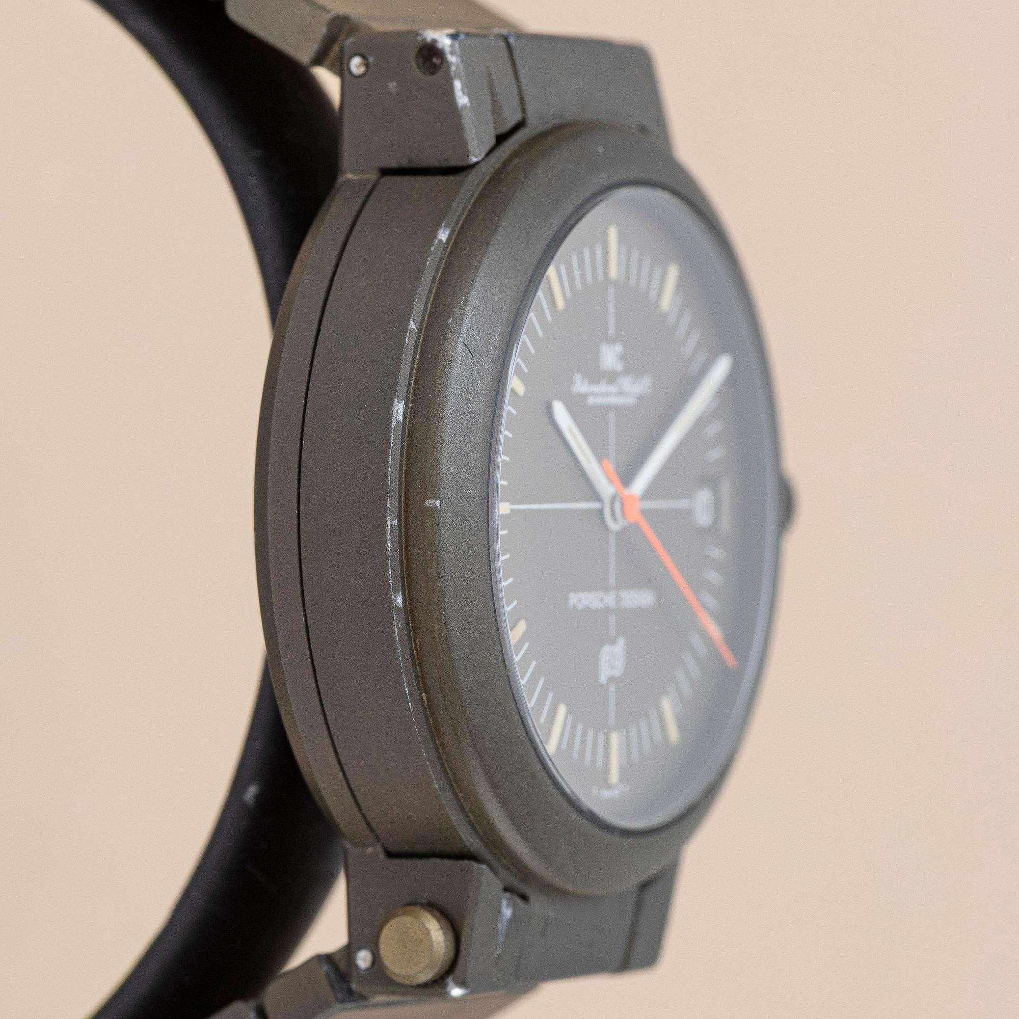 IWC, Schaffhausen, Porsche Design, "Compass Watch", ca 1980.