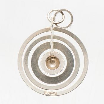 TAPIO WIRKKALA, A sterling silver pendant "Silver moon" for Westerback.