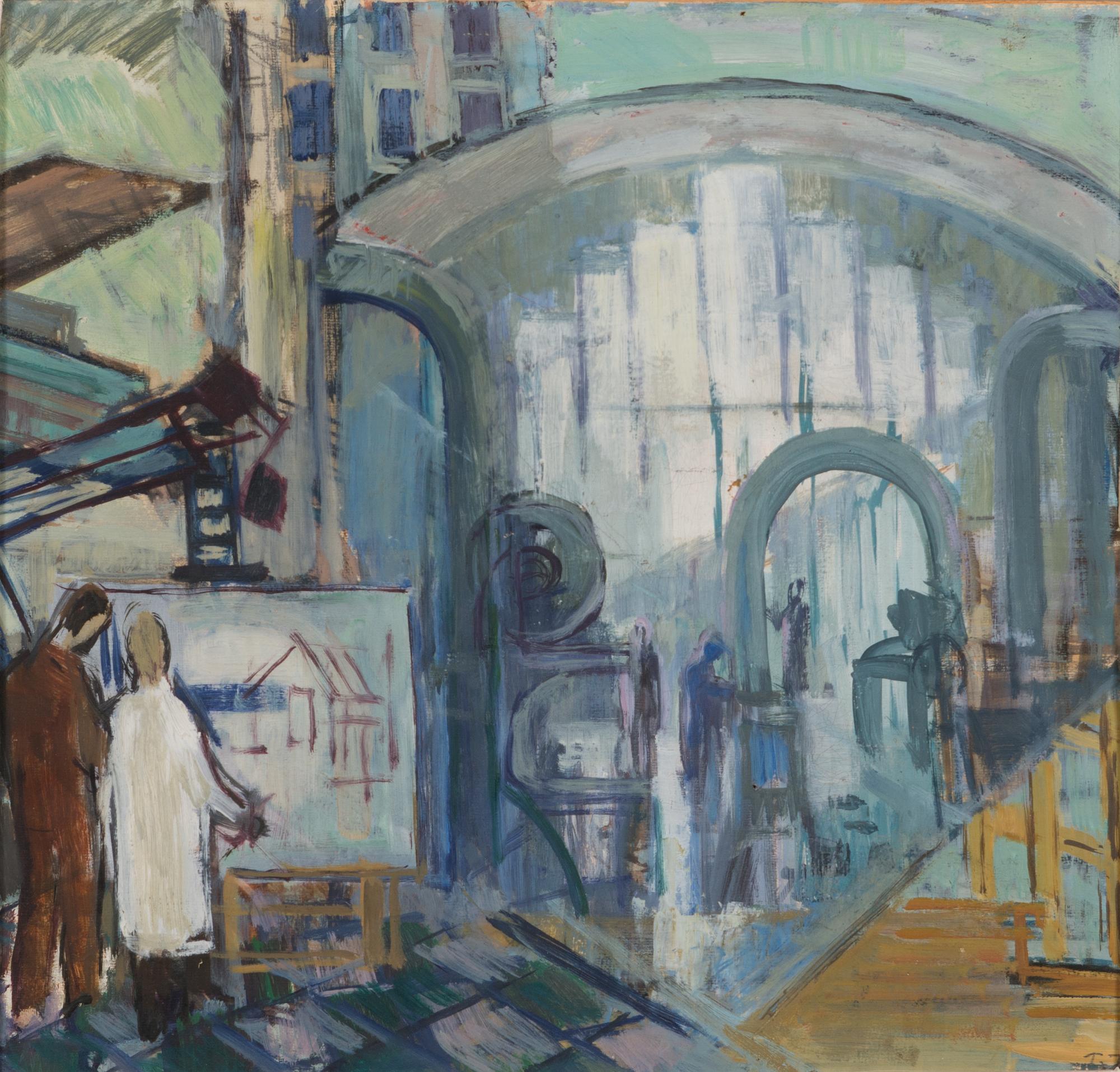Tove Jansson, Ateljevy.