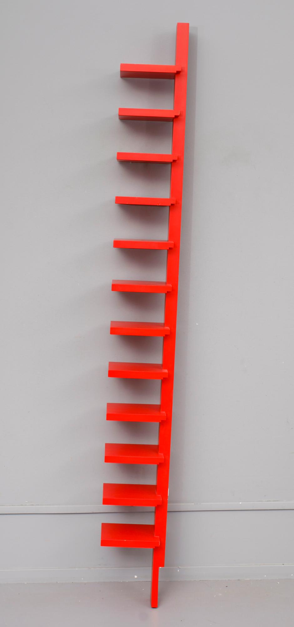 VÄGGHYLLA, "Pilaster", John Kandell för Källemo, 1900-/2000-tal.