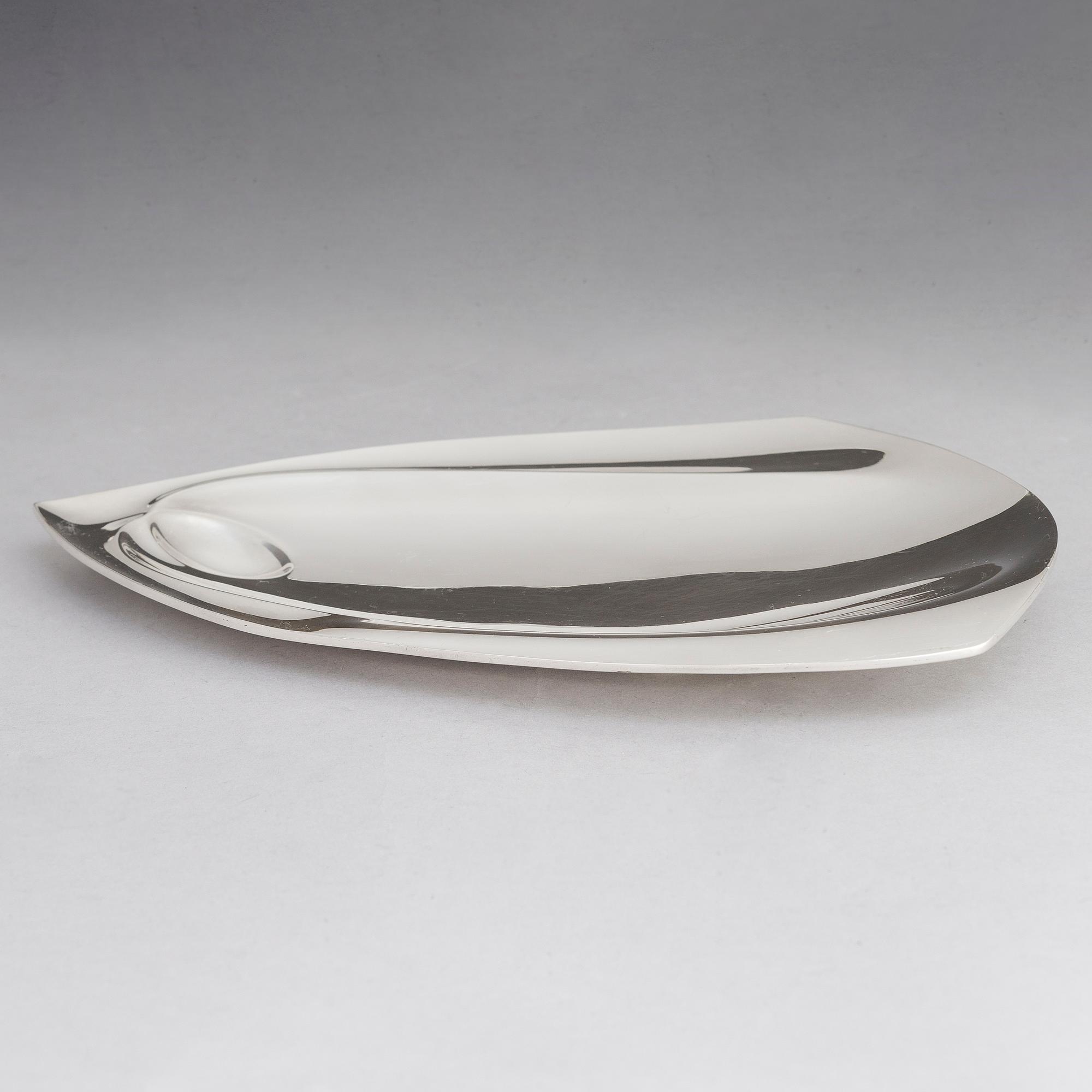 TAPIO WIRKKALA, FAT, silver, TW 100, stämpelsignerat TW, Kultakeskus oy, Tavastehus 1963.