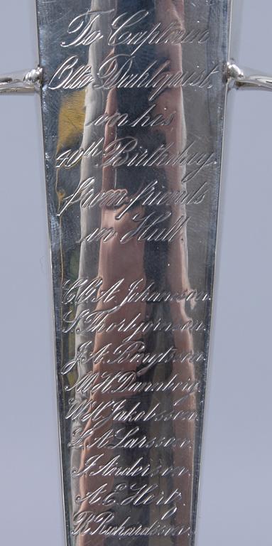 VAS, silver, Robert F. Mosely, Sheffield, England, 1915.