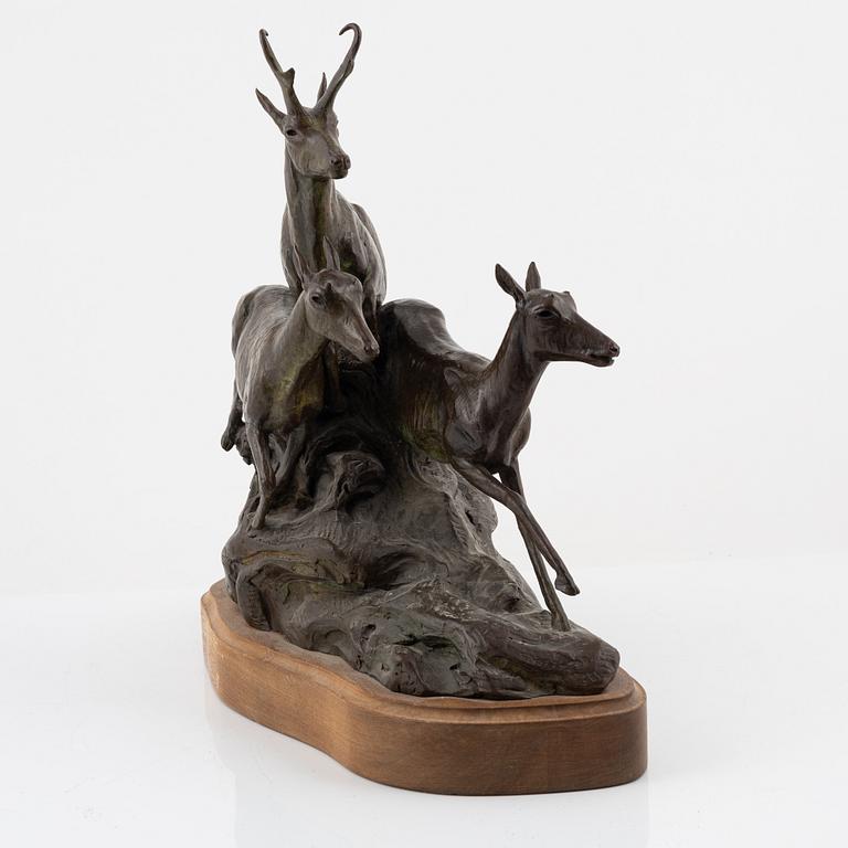 Kent Ullberg, 'Pronghorn pyramid'.