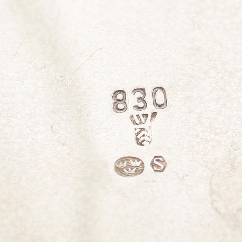 KAFFESERVIS, 3 delar, silver, svenska importstämplar, 1900-talets första hälft. Vikt ca 865 gram.