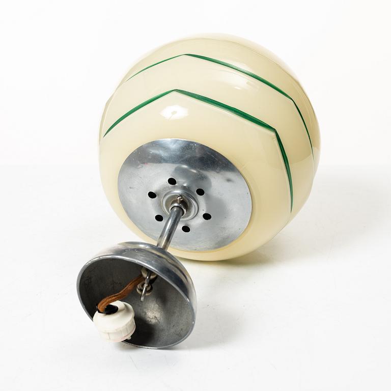 A ceiling lamp, Sweden, 1920's/30's.