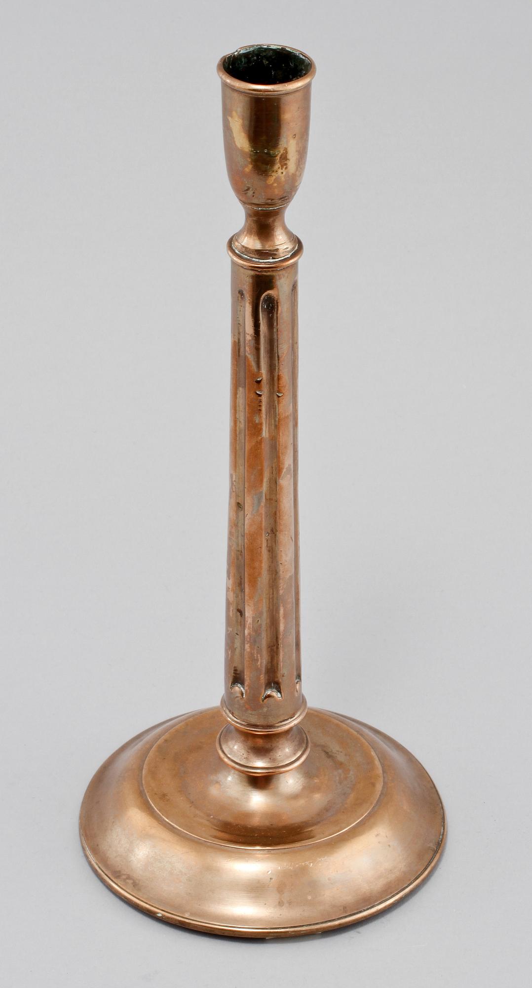 LJUSSTAKE, malm, tidigt 1800-tal.