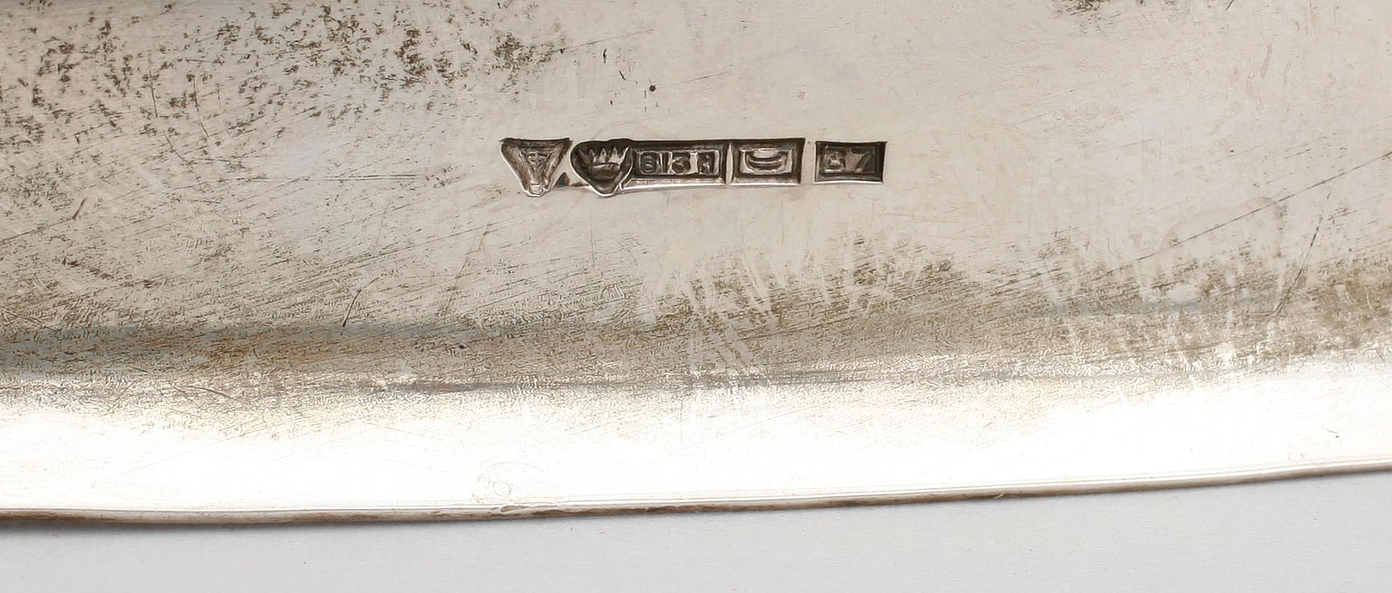 FAT, silver, emalj, Kirsi Ilvessalo, Tillander, Helsingfors 1955. Vikt ca 366 gram.