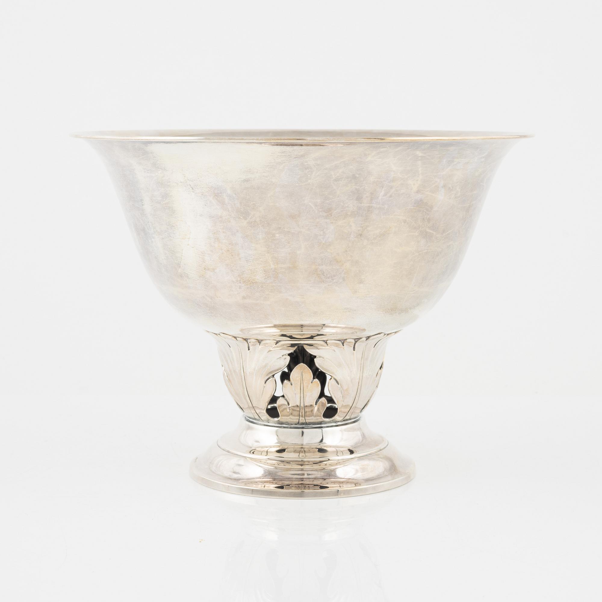 Skål, silver, GAB, Stockholm, 1931.