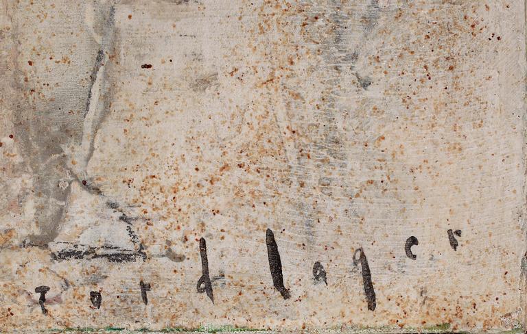 TORD LAGER, blandteknik på duk, signerad och daterad 1997.