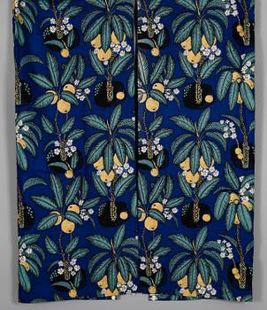 GARDINER, 1 par,  samt LAMBREKÄNG, "Notturno", Josef Frank, Firma Svenskt Tenn.