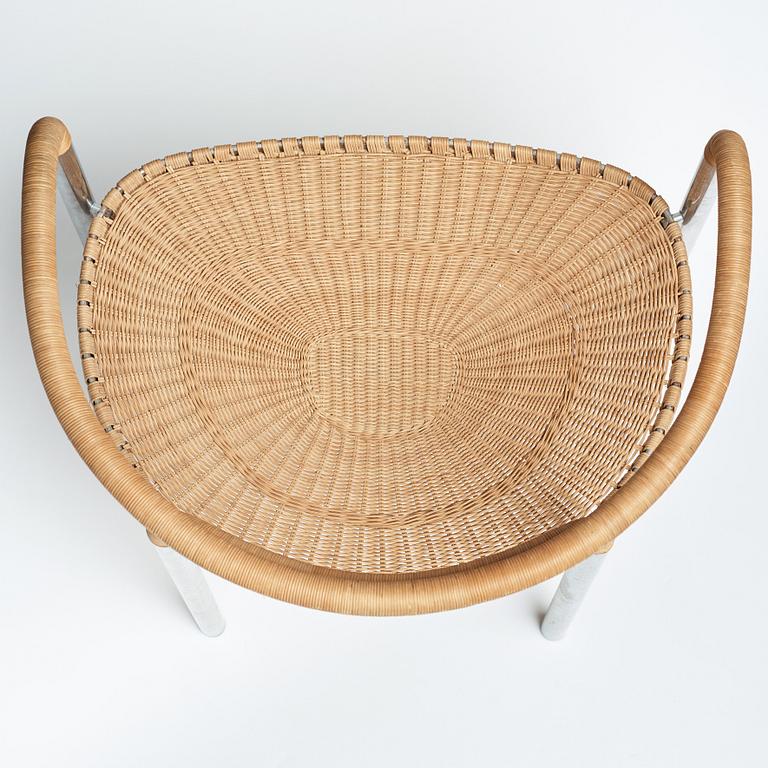 Poul Kjaerholm, a "PK 12" chair, edition E Kold Christensen, Denmark ca 1962.