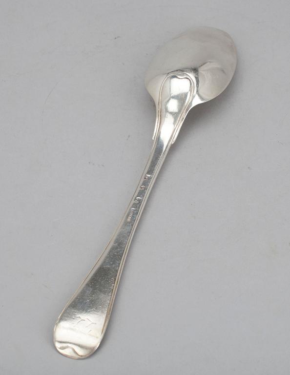 RAGUSKED, silver, Stockholm 1790-tal. Vikt ca. 136 g.