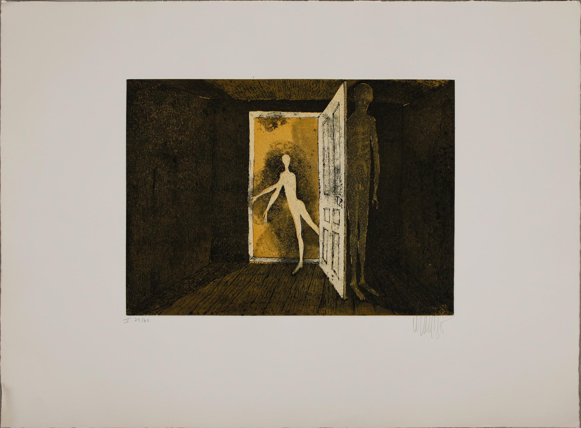 LARS BO, 5 st, färgetsningar, sign och numr 29/40.