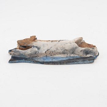 Henrik Allert, relief, stoneware.