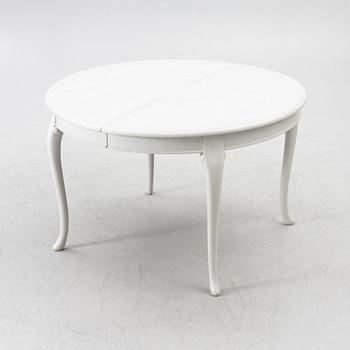 Matbord, 8 stolar, senbarockstil, 1900-tal.