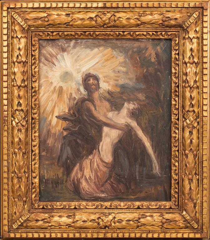 BIRGER BIRGER-ERICSON, a signed oilpainting on canvas.