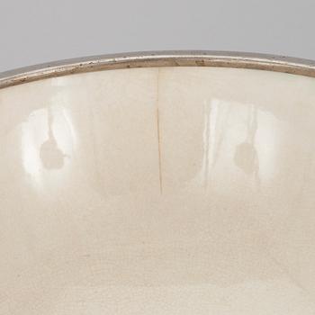 JORDGUBBSSKÅL, flintgods, Europa 1900-tal.