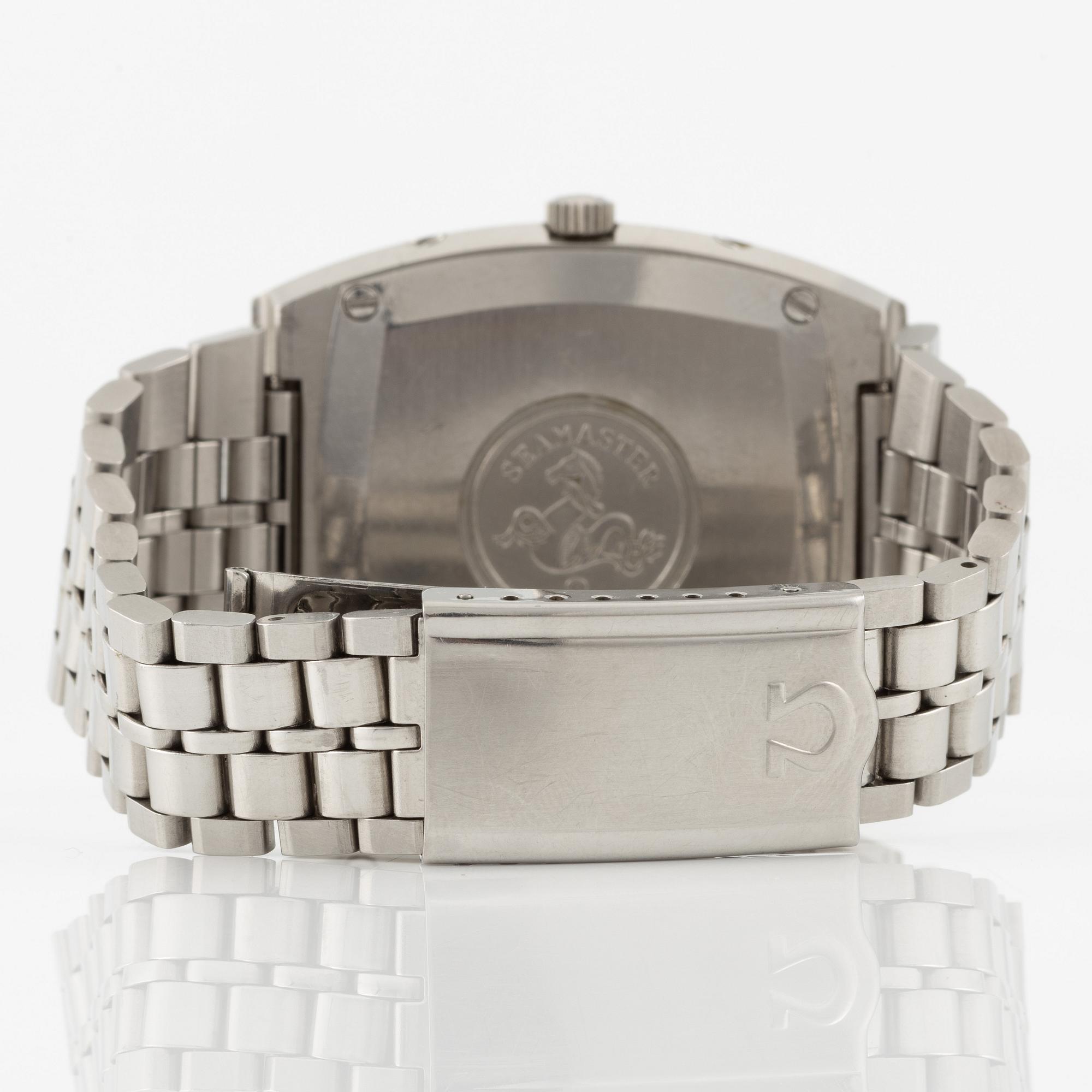 Omega, Seamaster, Megaquartz, wristwatch, 39.