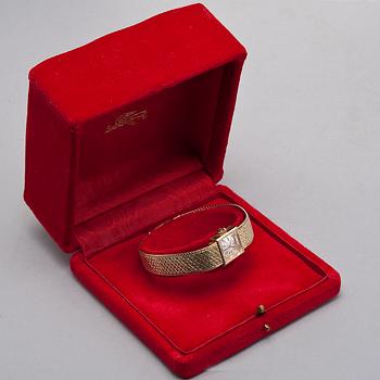 SMYCKESUR, Omega. 14K guld. 1960-tal. Vikt 33 g.