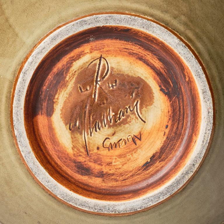 Carl-Harry Stålhane, a unique stoneware vase, Rörstrand, probably 1956.