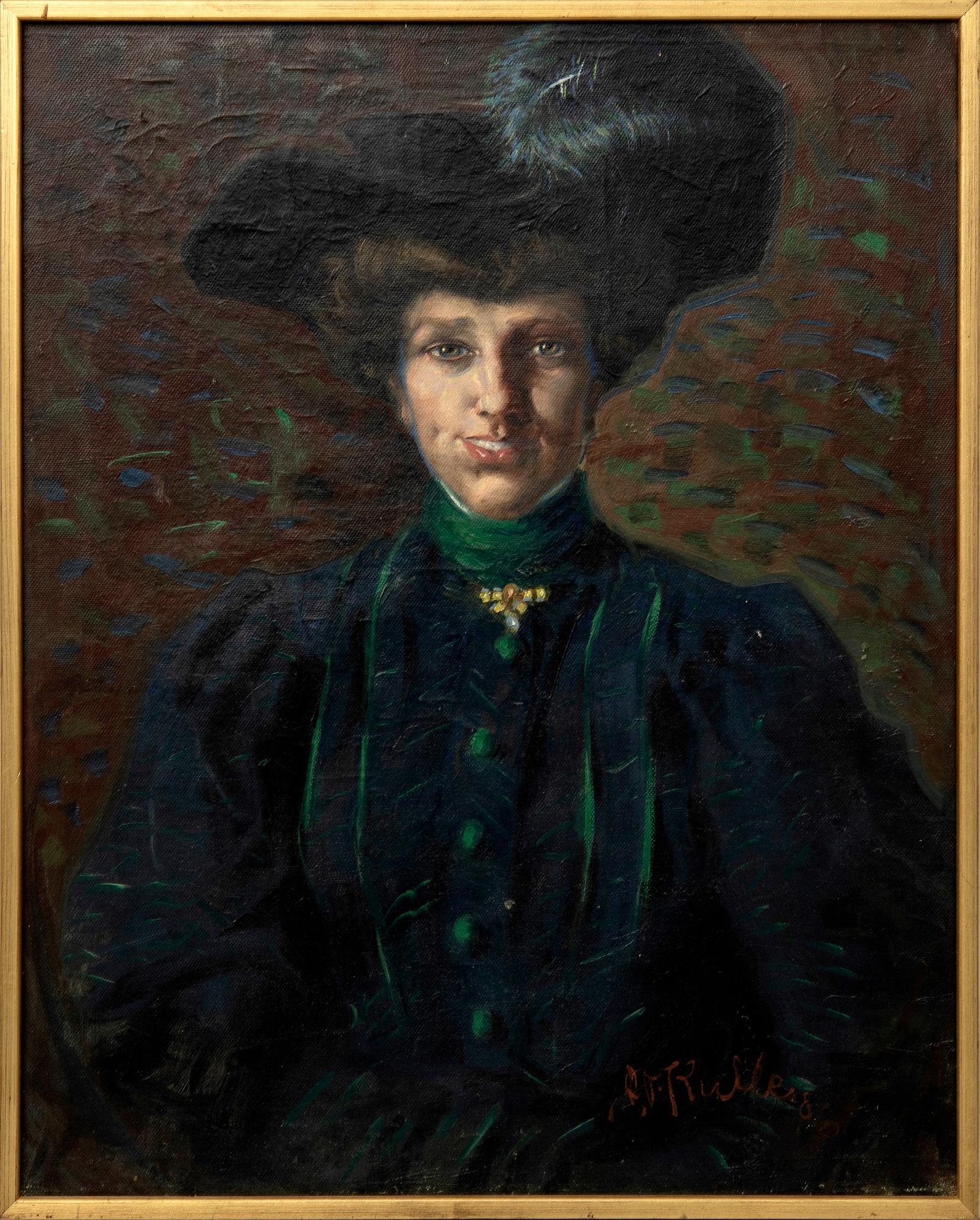 Axel Kulle, Woman's portrait.