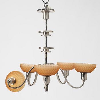 A Swedish ceiling lamp, 1930's.
